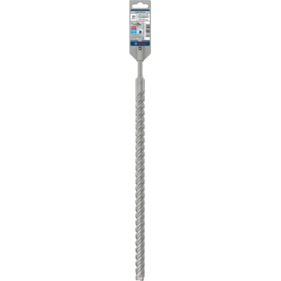 Bosch Bohrer 2608836641 PRO SDS-plus-5X | Hammerbohrer 20 mm x 400/450 mm | 4-Schneider | Beton & Stein | Wolfram-Carbid