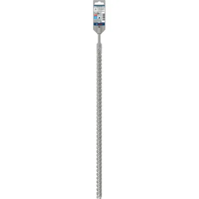 Bosch Hammerbohrer PRO SDS Plus-5X 2608836642 | 20 mm x 550 mm x 600 mm | 4-Schneider | Stein & Beton | SDS-plus