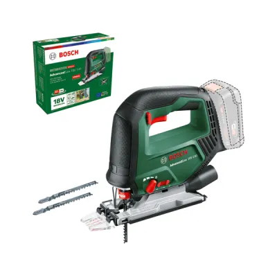 Bosch Akku-Stichsäge AdvancedSaw 18V-140 | 0603013000 | bürstenlos | 140mm Schnitttiefe | ohne Akku/Ladegerät | grün
