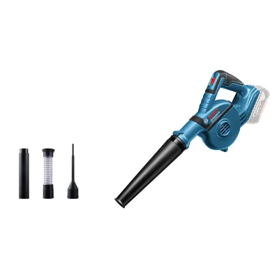 Bosch Professional Akku-Gebläse GBL 18V-120 | 18V | 270 km/h | 4 Aufsätze | ohne Akku | blau