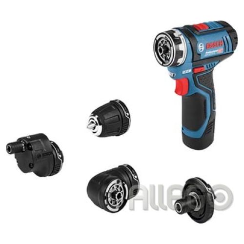 Bild: Bosch Akku-Bohrschrauber 06019F6000 GSR 12V-15 FC 2x2,0 Ah - L-Boxx