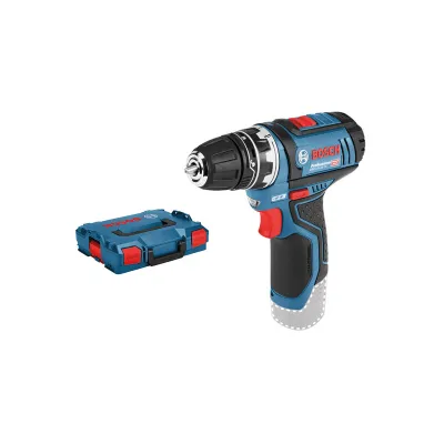 Bosch Professional Akku-Bohrschrauber GSR 12V-15 FC 06019F6002 | FlexiClick-System | 12V | L-BOXX | ohne Akku/Ladegerät