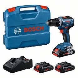 Bosch Akku-Bohrschrauber GSR 18V-45 3 x ProCORE18V 4.0Ah L-Case