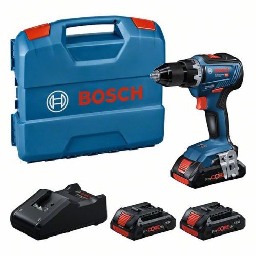 Bild: Bosch Akku-Bohrschrauber GSR 18V-45 3 x ProCORE18V 4.0Ah L-Case