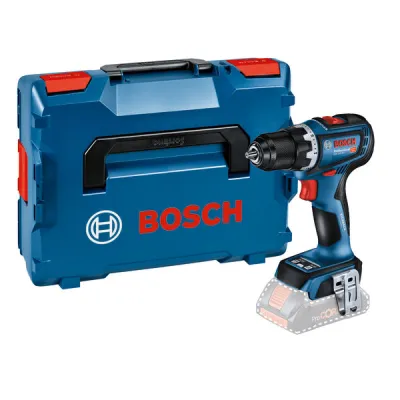 Bosch Professional Akku-Bohrschrauber GSR 18V-90 C | 18V | bürstenlos | 64 Nm | L-BOXX | ohne Akku/Ladegerät | blau
