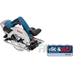 Bosch Akku-Handkreissäge 06016A2101 GKS 18V-57 G "Clic-Solo" L-Boxx