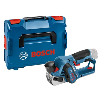 Bosch Professional Akku-Hobel GHO 12V-20 | 12V | 56mm | bürstenlos | L-Boxx | ohne Akku | blau