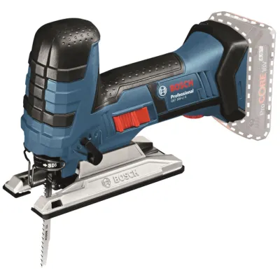 Bosch GST 18V-LI S Akku-Stichsäge 18V | Stabform | 120mm Holz | L-BOXX | 3 Sägeblätter | ohne Akku