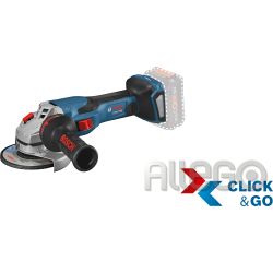 Bosch Akku-Winkelschleifer 06019H6000"BITURBO" GWS 18V-15 C 125 mm "Clic-Solo" L