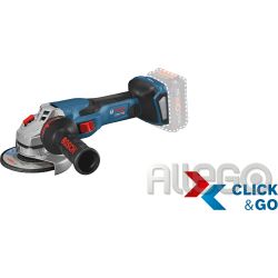 Bosch Akku-Winkelschleifer 06019H6000"BITURBO" GWS 18V-15 C 125 mm "Clic-Solo" L