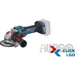 Bosch Akku-Winkelschleifer 06019H6100"BITURBO" GWS 18V-15 SC 125 mm "Clic-Solo" 