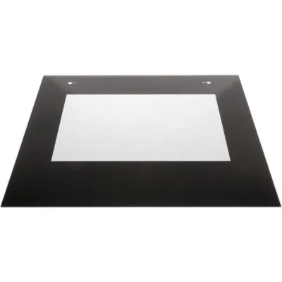 Bosch Backofen Frontglas 60cm Schwarz 20005566 Backofen-Scheibe