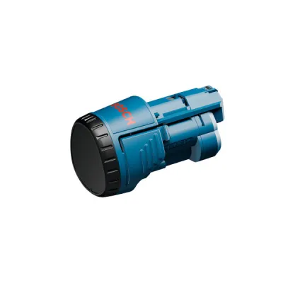 Bosch Batterie-Adapter AA1 1608M00C1B | Zubehör für Messgeräte & Linienlaser | Kompatibel 10,8V/12V Akku & 4x AA | Blau