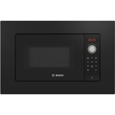 Bosch Einbau-Mikrowelle BFL623MB3 | 20L | 800W | AutoPilot 7 | schwarz | Drehteller 27cm | LED-Beleuchtung