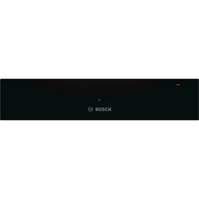 Bosch Wärmeschublade BIC510NB0 | 23 l | Einbau 14 x 59,4 cm | stufenlose Temperatur 40–80 °C | Push-Pull | Schwarz