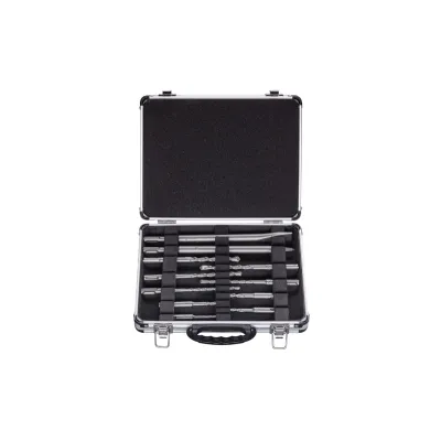 Bosch Bohrer- und Meißelset 2608578765 | SDS-Plus | 11-teilig | für Beton & Mauerwerk | Wolfram-Carbide | im Koffer