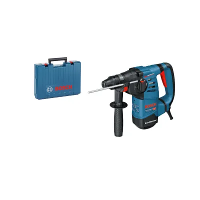 Bosch Professional Bohrhammer GBH 3-28 DRE | 800W | SDS-plus | 3,1J | 28mm Bohrdurchmesser | inkl. Koffer | Blau