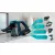 Bild: Bosch Akku-Staubsauger BSS71125AH Unlimited 7 | kabellos | starke Saugkraft | LED-Bodendüse | Flex-Rohr | Blau
