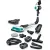 Bild: Bosch Akku-Staubsauger BSS712XHYG Unlimited 7 ProHygienic Aqua | 2in1 Saugen & Wischen | HEPA Filter | 2 Akkus | weiß