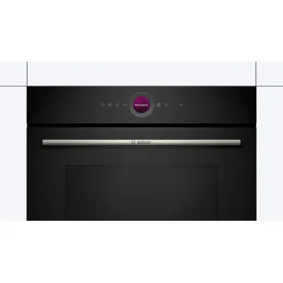 Bosch Einbau-Mikrowelle CEG732XB1 | Serie 8 | 36 l | 1000 W Mikrowelle | Grill 1900 W | TFT-Touch | Schwarz | 45 x 60 cm