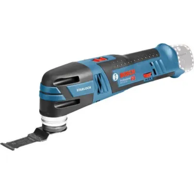 Bosch Professional Akku Multi-Cutter GOP 12V-28 Solo | Multifunktionswerkzeug Starlock | L-Boxx Blau