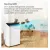 Bild: Bosch Monoblock Klimagerät Cool 4000 | 2,6 kW | mobil | für 35m² | R290 | 3-in-1 Kühlung | Timer | A+ | Weiß