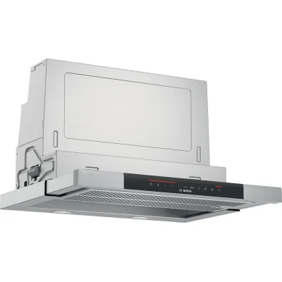 Bosch Flachschirmhaube DFS067K51 | Dunstabzugshaube 60 cm | Edelstahl | EcoSilence Drive | LED | Energieklasse A