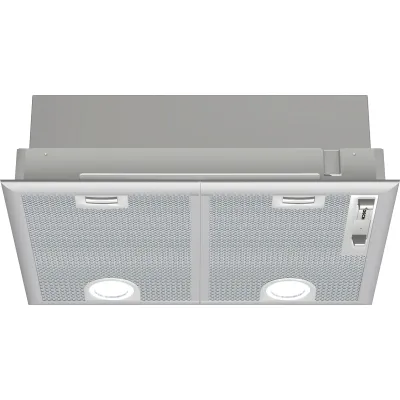 Bosch Lüfterbaustein DHL555BL Dunstabzugshaube | Serie 4 | 53 cm | LED-Beleuchtung | Umluft & Abluft | Edelstahl