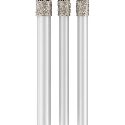 Bosch Diamantbohrer-Set 2607011626 | Fliesenbohrer 3-tlg. 6/6/8 mm | Trockenbohren | Keramik | langlebig | präzise