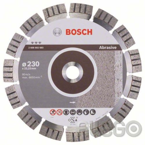 Bild: Bosch Diamanttrennscheibe 230x22,23mm 2 608 602 683