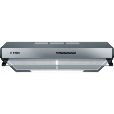 Bosch Dunstabzugshaube Unterbau 60cm | 350 m³/h | LED | 3 Stufen | Metallfettfilter | Edelstahl