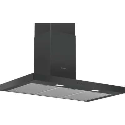 Bosch Dunstabzugshaube Wandesse DWB96BC60 | 90 cm | 619 m³/h | LED | 3 Stufen | Metallfettfilter | Schwarz