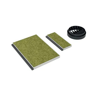 Bosch Umluftset DWZ1AK1V6 | Clean Air Plus Aktivkohlefilter | Für Dunstabzugshauben | Kaminlos | 12-18 Monate