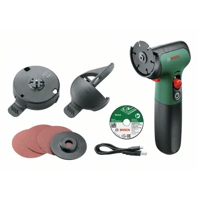 Bosch Akku-Mini-Winkelschleifer EasyCut & Grind 7,2V | 6000 U/min | 50mm | kompakt | grün/schwarz