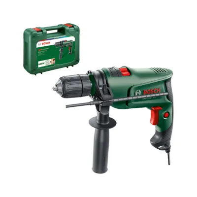 Bosch Schlagbohrmaschine EasyImpact 630 | 0603133100 | 630W | Schnellspannbohrfutter | 1,7kg | Koffer | Grün