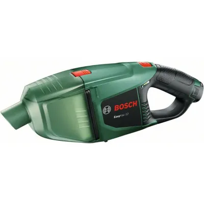 Bosch Akku-Handstaubsauger EasyVac 12 06033D0001 | 12V | beutellos | inkl. Akku & Ladegerät | vielseitige Düsen | grün