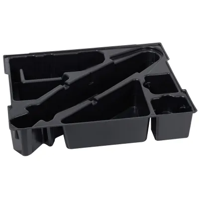 Bosch L-BOXX Einlage 1600A002UZ für GSA 18 V-LI | Werkzeugkoffer-Einsatz | passend für L-BOXX 238 | Kunststoff | schwarz