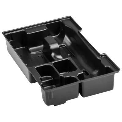 Bosch Professional Einlage 1600A0089Y | L-Boxx 102 Einsatz für GWB 12V-10 / GWI 12V-5 | Kunststoff | schwarz