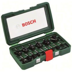 BOSCH-EW 2607019469 HM-Fräser-Set, 15-tlg.