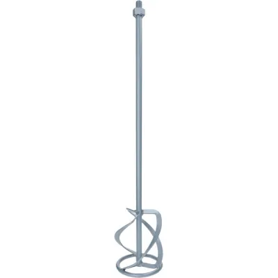 Bosch Rührkorb 2607990016 | M14 Mischwerkzeug | 120 mm Ø | 590 mm | Metall | für Mörtel, Beton, Epoxidharz