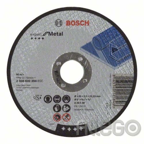 Bild: BOSCH-EW 2608600394 Trennscheibe 125 mm f. Metall