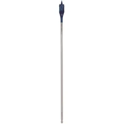 Bosch EXPERT Flachfräsbohrer SelfCut Speed 2608900345 | Holzbohrer 18 mm Ø | 400 mm Länge | Sechskantschaft