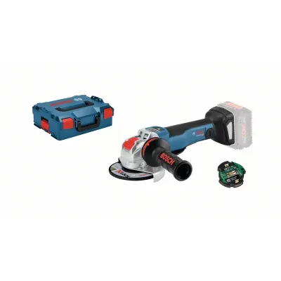 Bosch Professional Akku-Winkelschleifer GWX 18V-10 PSC | 18V | 125mm | X-LOCK | bürstenlos | Bluetooth | L-BOXX
