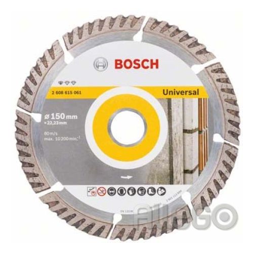 Bild: BOSCH-EW Diamant-Trennscheibe Ø150mm f.B 2608615061