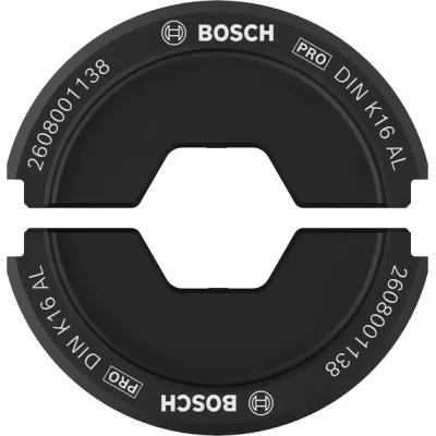 Bosch PRO Presseinsatz 2608001138 | Crimpeinsatz DIN K16 AL 50mm² | für Rohrkabelschuhe & Verbinder | gehärteter Stahl
