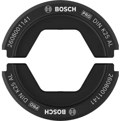 Bosch PRO Presseinsatz 2608001141 | DIN K25 AL 150mm² | Crimpeinsatz für Kabelschuhe & Verbinder | gehärteter Stahl