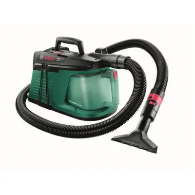 Bosch Trockensauger EasyVac 3 06033D1000 | 700W | 2L Behälter | kompakt & leicht | für Werkstatt, Auto, Haushalt | grün