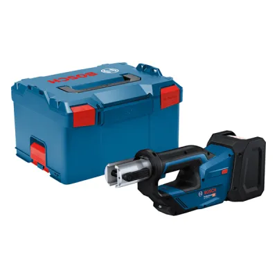 Bosch Professional Akku-Presswerkzeug GPT 18V-19 06019M2000 | 19 kN Presskraft | kompakt & 360° drehbar | Schwarz