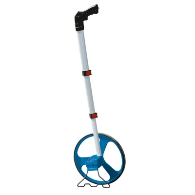 Bosch Professional Messrad GWM 32 0601074000 | Aluminium | Teleskopschaft | Raddurchmesser 31,85 cm