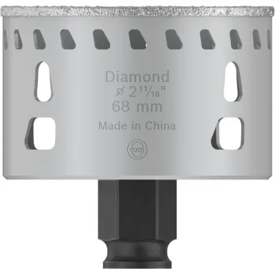 Bosch Diamant-Lochsäge PRO Tile PC Plus 2608901569 | Ø 68 mm | für harte & weiche Fliesen | trocken | langlebig